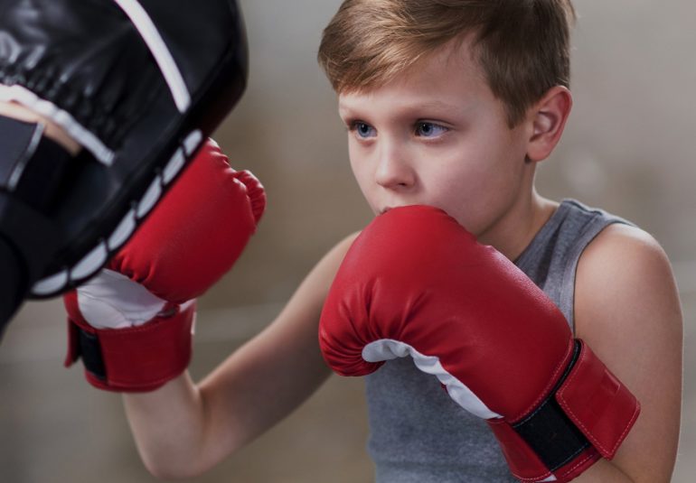 Muay-Thai Bambini Team Preite