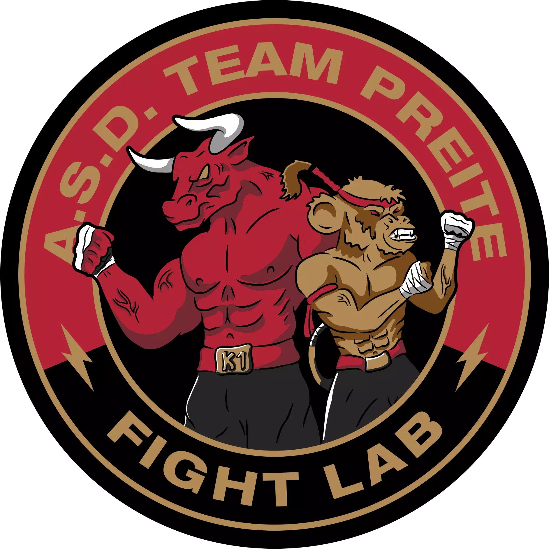 Logo Palestra Team Preite Fight Lab Taurisano Lecce
